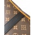 Louis Vuitton Keepall Bandouliere 55 Bag in Monogram Macassar Canvas M46702