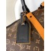 Louis Vuitton Keepall Bandouliere 55 Bag in Monogram Macassar Canvas M46702