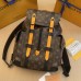 Louis Vuitton Christopher MM Backpack in Monogram Macassar Canvas M46686
