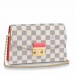 Louis Vuitton Croisette Chain Wallet In Damier Azur Canvas N60358 Louis Vuitton Croisette Chain Wallet In Damier Azur Canvas N60358