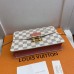 Louis Vuitton Croisette Chain Wallet In Damier Azur Canvas N60358 Louis Vuitton Croisette Chain Wallet In Damier Azur Canvas N60358