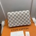 Louis Vuitton Croisette Chain Wallet In Damier Azur Canvas N60358 Louis Vuitton Croisette Chain Wallet In Damier Azur Canvas N60358