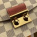 Louis Vuitton Croisette Chain Wallet In Damier Azur Canvas N60358 Louis Vuitton Croisette Chain Wallet In Damier Azur Canvas N60358