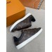 Louis Vuitton Men's Luxembourg Sneakers in Monogram Canvas Louis Vuitton Men's Luxembourg Sneakers in Monogram Canvas