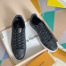 Louis Vuitton Men's Luxembourg Sneakers in Monogram Eclipse Canvas Louis Vuitton Men's Luxembourg Sneakers in Monogram Eclipse Canvas