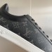 Louis Vuitton Men's Luxembourg Sneakers in Monogram Eclipse Canvas Louis Vuitton Men's Luxembourg Sneakers in Monogram Eclipse Canvas