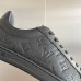 Louis Vuitton Men's Luxembourg Sneakers in Monogram-embossed Leather