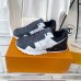 Louis Vuitton Men's Run Away Sneakers in Bicolor Monogram Canvas