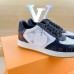Louis Vuitton Men's Rivoli Sneakers In Tri-color Monogram Canvas