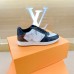 Louis Vuitton Men's Rivoli Sneakers In Tri-color Monogram Canvas