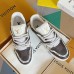 Louis Vuitton Men's LV Trainer Sneakers in Bicolor Damier Canvas Louis Vuitton Men's LV Trainer Sneakers in Bicolor Damier Canvas
