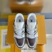 Louis Vuitton Men's LV Trainer Sneakers in Bicolor Damier Canvas Louis Vuitton Men's LV Trainer Sneakers in Bicolor Damier Canvas