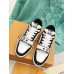 Louis Vuitton Men's LV Trainer Sneakers in Black Denim with Mesh Louis Vuitton Men's LV Trainer Sneakers in Black Denim with Mesh