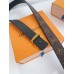 Louis Vuitton LV Initiales 30MM Reversible Belt in Monogram Canvas M0565V Louis Vuitton LV Initiales 30MM Reversible Belt in Monogram Canvas M0565V