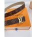 Louis Vuitton LV Initiales 30MM Reversible Belt in Monogram Canvas M0646V Louis Vuitton LV Initiales 30MM Reversible Belt in Monogram Canvas M0646V