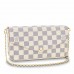 Louis Vuitton Pochette Felicie Bag In Damier Azur Canvas N63106 Louis Vuitton Pochette Felicie Bag In Damier Azur Canvas N63106