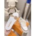 Louis Vuitton LV Skate Sneakers in Beige Mix Materials Louis Vuitton LV Skate Sneakers in Beige Mix Materials