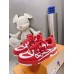 Louis Vuitton LV Skate Sneakers in Red Mix Materials