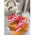 Louis Vuitton LV Skate Sneakers in Red Mix Materials