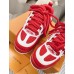 Louis Vuitton LV Skate Sneakers in Red Mix Materials