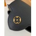 Louis Vuitton Capucines Mini Bag in Black Taurillon Leather M56071