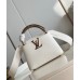 Louis Vuitton Capucines Mini Bag with Ayers Leather Handle M56399 Louis Vuitton Capucines Mini Bag with Ayers Leather Handle M56399