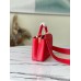 Louis Vuitton Capucines Mini Bag in Red Taurillon Leather M56845