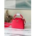 Louis Vuitton Capucines Mini Bag in Red Taurillon Leather M56845