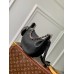 Louis Vuitton Baia PM Bag in Black Mahina Leather M22819