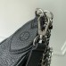 Louis Vuitton Baia MM Bag in Black Mahina Leather M22822