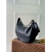 Louis Vuitton Baia MM Bag in Black Mahina Leather M22822
