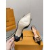 Louis Vuitton Blossom Slingback Pumps 75mm with Hairy Bow Louis Vuitton Blossom Slingback Pumps 75mm with Hairy Bow