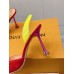 Louis Vuitton Blossom Slingback Pumps 95mm with Patent Leather Bow Louis Vuitton Blossom Slingback Pumps 95mm with Patent Leather Bow