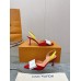 Louis Vuitton Blossom Slingback Pumps 75mm with Patent Leather Bow Louis Vuitton Blossom Slingback Pumps 75mm with Patent Leather Bow