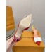 Louis Vuitton Blossom Slingback Pumps 75mm with Patent Leather Bow Louis Vuitton Blossom Slingback Pumps 75mm with Patent Leather Bow