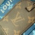 Louis Vuitton District PM Bag in Blue Monogram Canvas M23785 Louis Vuitton District PM Bag in Blue Monogram Canvas M23785