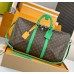 Louis Vuitton Keepall Bandouliere 50 Bag in Monogram Macassar Canvas M46774