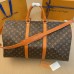 Louis Vuitton Keepall Bandouliere 50 Bag in Monogram Macassar Canvas M46770 Louis Vuitton Keepall Bandouliere 50 Bag in Monogram Macassar Canvas M46770