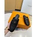 Louis Vuitton LV Capri Open Back Loafers in Black Leather Louis Vuitton LV Capri Open Back Loafers in Black Leather