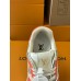 Louis Vuitton Men's LV Trainer Sneakers in Orange Damier Canvas Louis Vuitton Men's LV Trainer Sneakers in Orange Damier Canvas