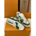 Louis Vuitton Men's LV Trainer Sneakers in Green Damier Canvas Louis Vuitton Men's LV Trainer Sneakers in Green Damier Canvas