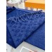Louis Vuitton Blue Monogram Gradient Scarf M70257