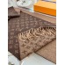Louis Vuitton Dark Brown Monogram Gradient Scarf M70258
