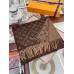Louis Vuitton Dark Brown Monogram Gradient Scarf M70258