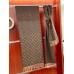 Louis Vuitton Dark Brown Monogram Gradient Scarf M70258
