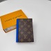 Louis Vuitton Passport Cover in Monogram Macassar Canvas M828665