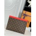 Louis Vuitton Pochette Voyage MM in Monogram Macassar Canvas M82857