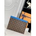 Louis Vuitton Pochette Voyage MM in Monogram Macassar Canvas M82856