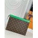 Louis Vuitton Pochette Voyage MM in Monogram Macassar Canvas M82854