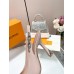 Louis Vuitton Sparkle Slingback Pumps 95mm in Nude Leather Louis Vuitton Sparkle Slingback Pumps 95mm in Nude Leather